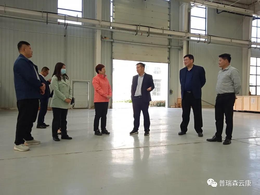 “鄭大一附院”領(lǐng)導(dǎo)蒞臨普瑞森參觀考察,醫(yī)療健康平臺再獲肯定